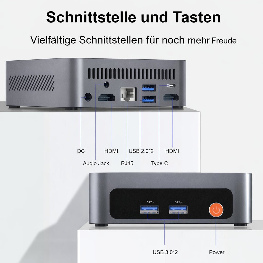 Ninkear M7 Mini - PC OpenClaw Edition | AMD R5 7430U | I7 - 1185G7 - Ninkear Germany