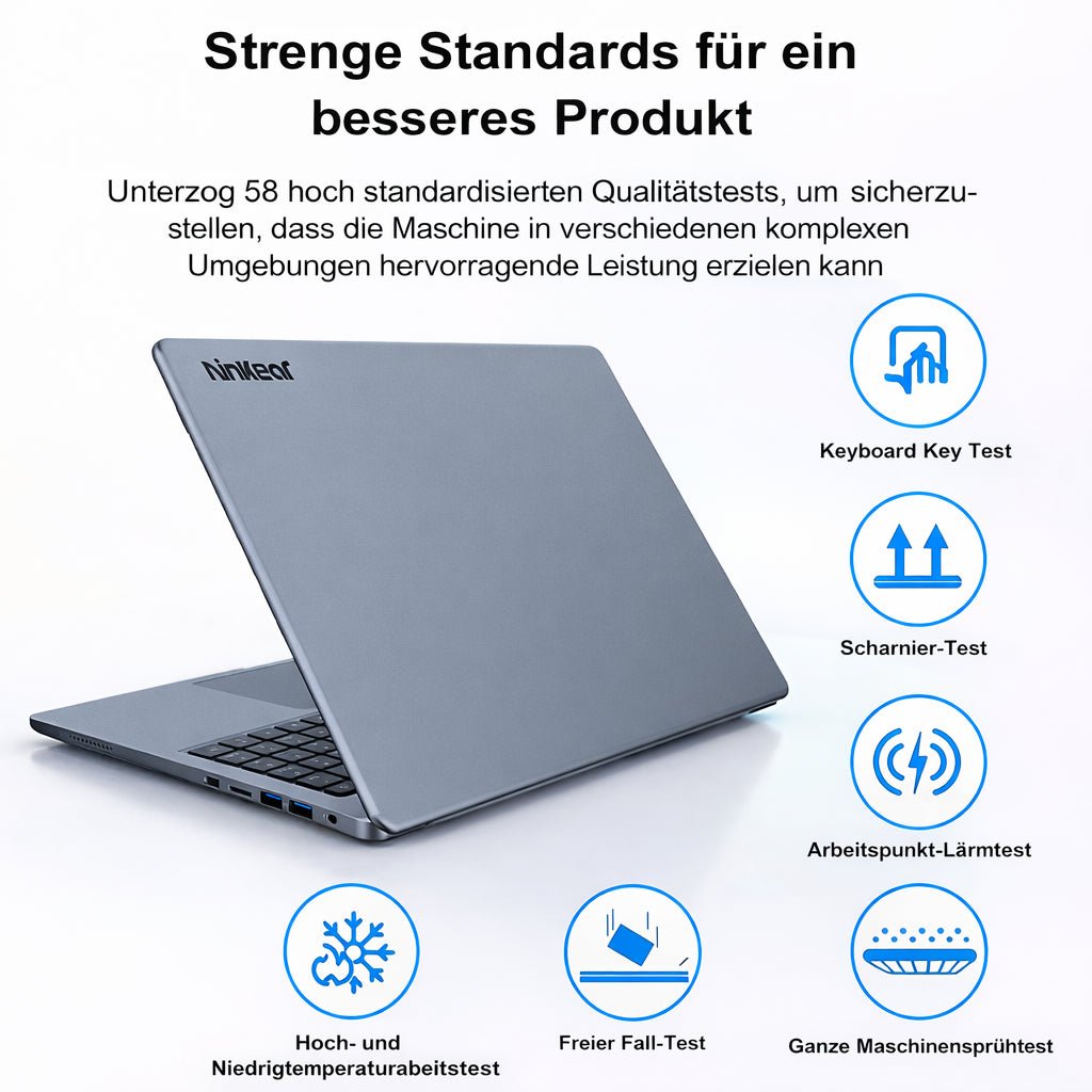 Ninkear N16 Pro Intel Core Ultra 5 125H 24GB 1TB Business Laptop - Ninkear Germany