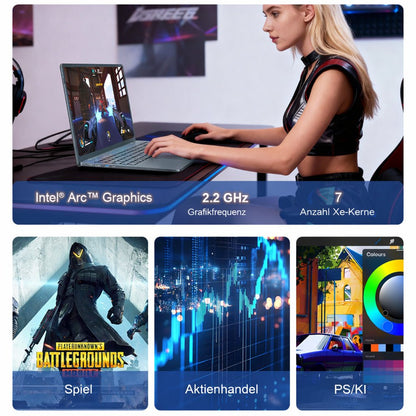 Ninkear N16 Pro Intel Core Ultra 5 125H 24GB 1TB Business Laptop - Ninkear Germany