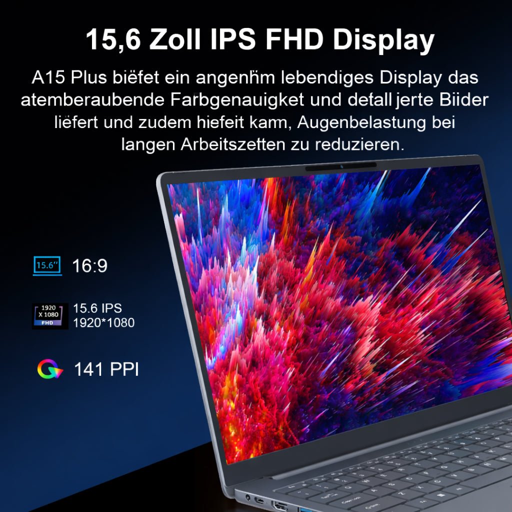 Ninkear A15 Plus AMD Ryzen7 5825U 16GB 1TB Business Laptop - Ninkear Germany