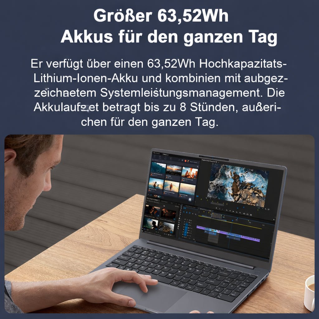 Ninkear A15 Plus AMD Ryzen7 5825U 16GB 1TB Business Laptop - Ninkear Germany