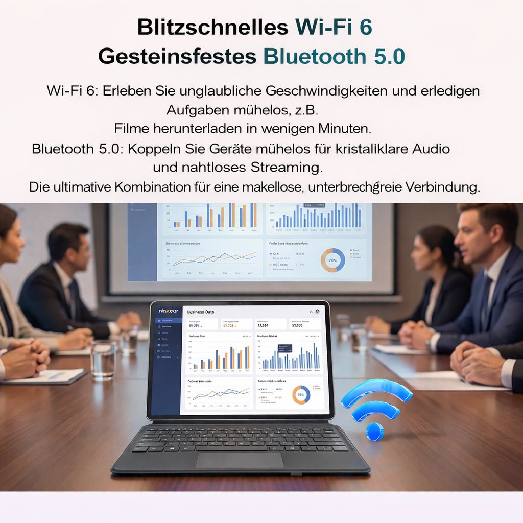 Ninkear S13 Intel Core Ultra 5 115U 2 in 1 Tablet Touch Screen Laptop - Ninkear Germany