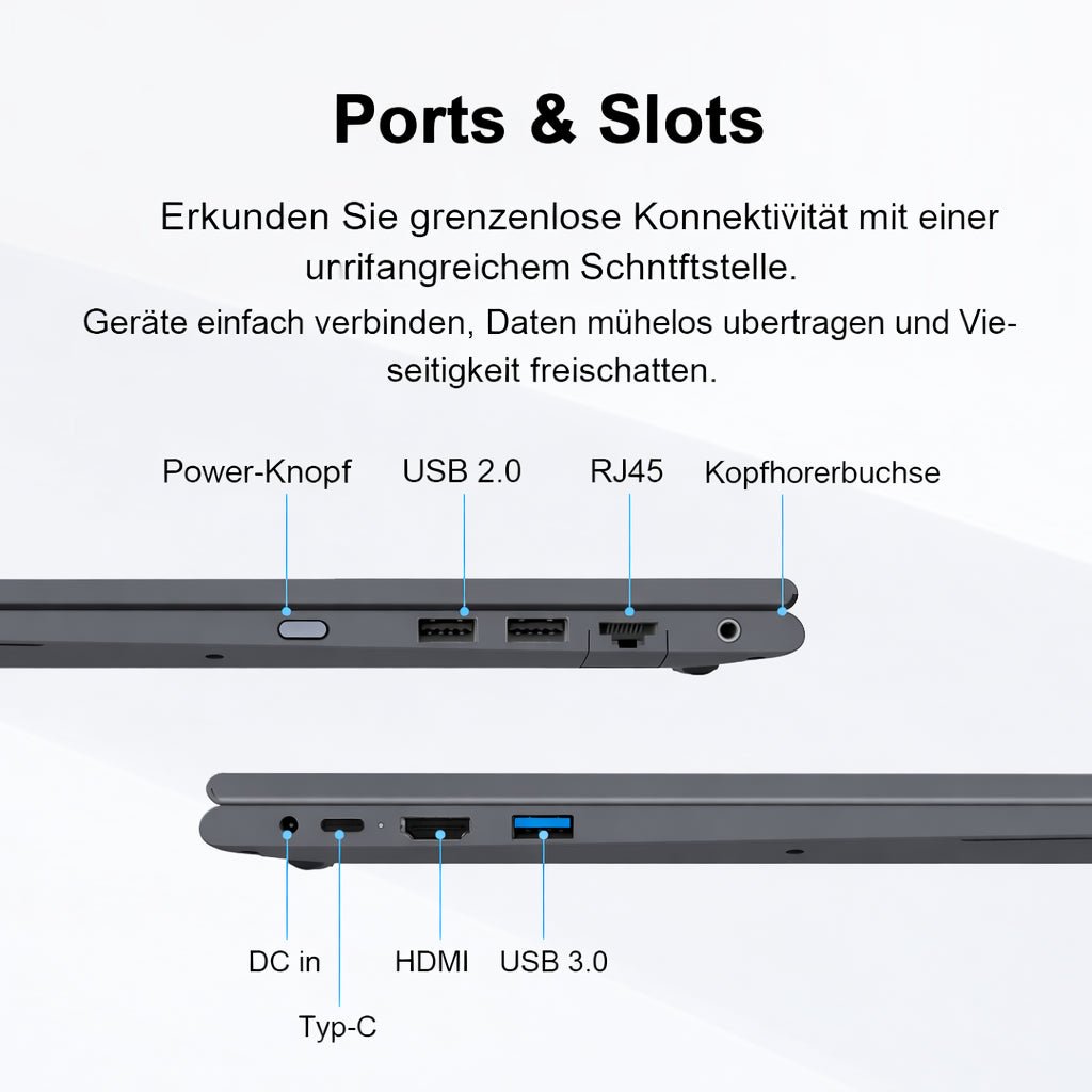Ninkear YBOOK15 360° filp 2 in 1 Tablet Touch Screen Laptop - Ninkear Germany